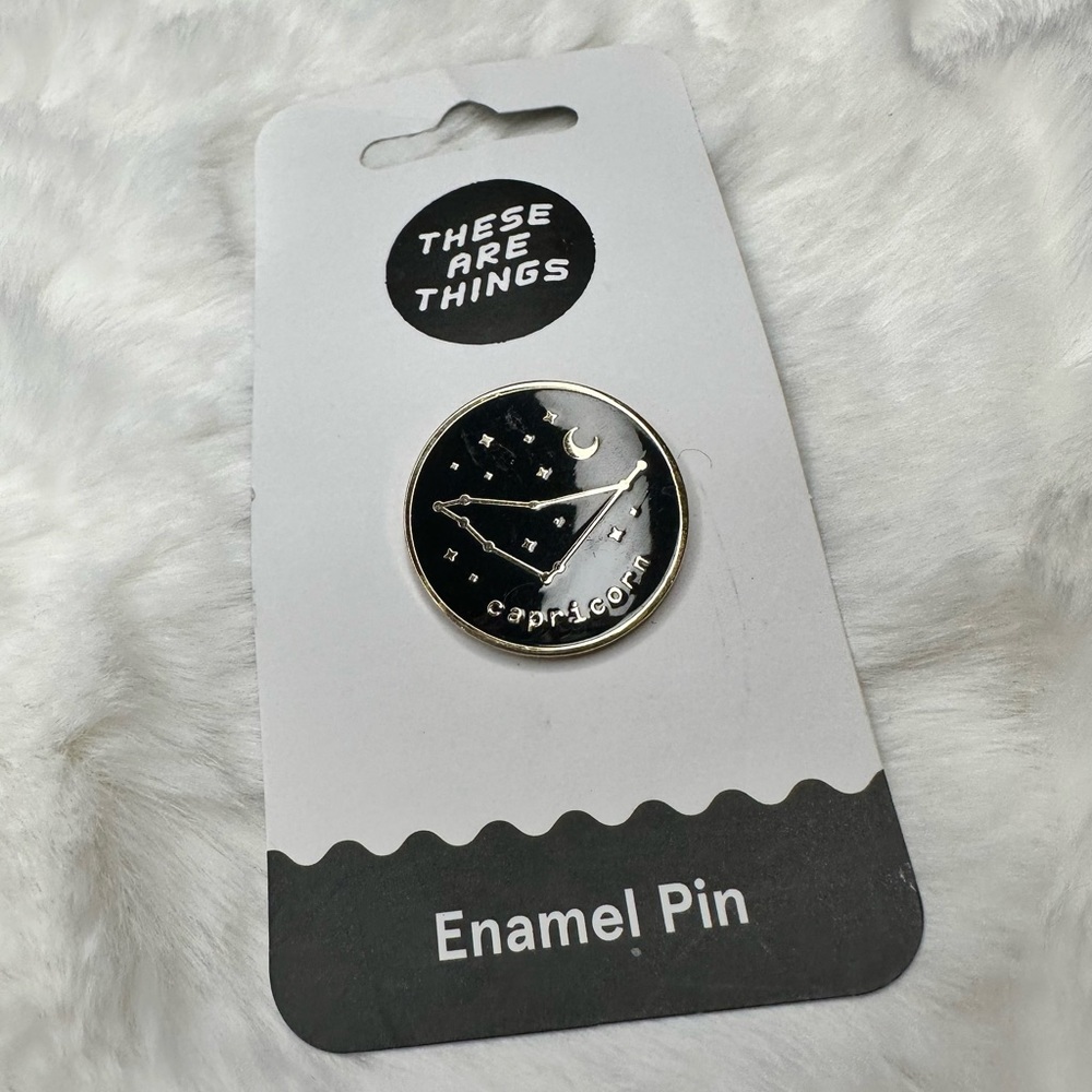 Capricorn Enamel Pin